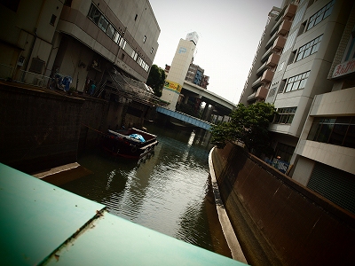 水道橋駅西口付近の橋の上