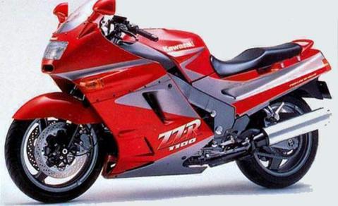 Kawasaki ZZR1100 90