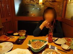 居酒屋にて
