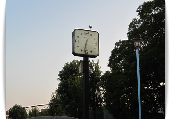 公園の時計