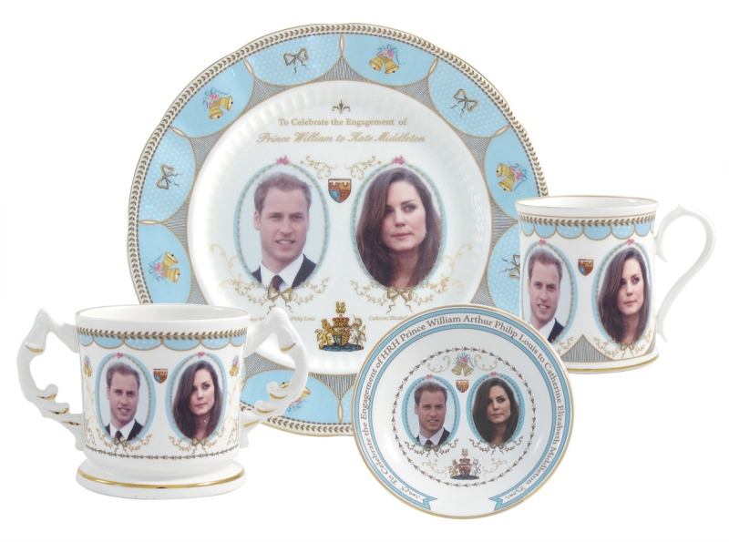 The following are some types of souvenirs from the Royal Wedding