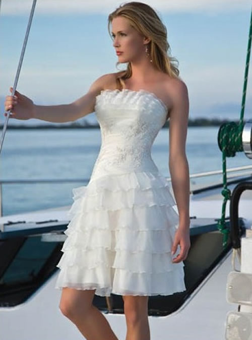 Short wedding dresses are nothing short of match practice elegant and chic