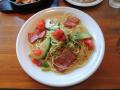 「アボカドとベーコンのパスタ」