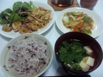2011.10.12夕飯。