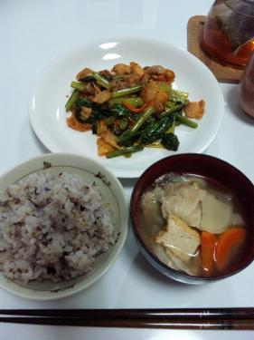 2011.10.14夕飯。
