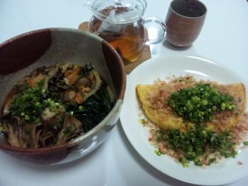 2011.10.24夕飯。