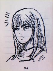ミラの似顔絵