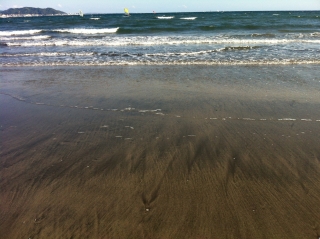 海さんが海にry