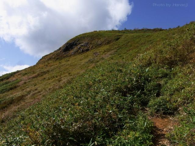 急な登り道