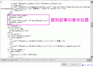 fc2スマホサイト 記事に位置