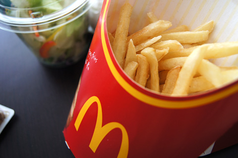 マクドナルド株主優待ポテト