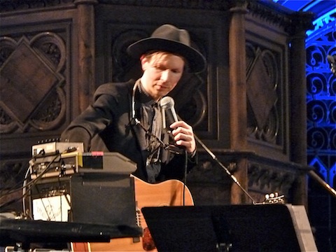 Beck and Drum Machine @ Union Chapel