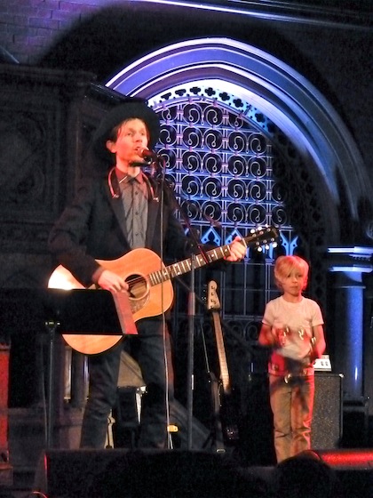 Beck with Cosimo @ Union Chapel