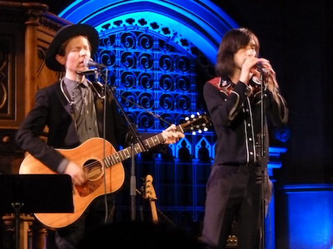 Beck with Bobby Gillespie @ Union Chapel