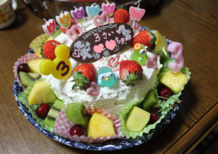 バースディーケーキ2