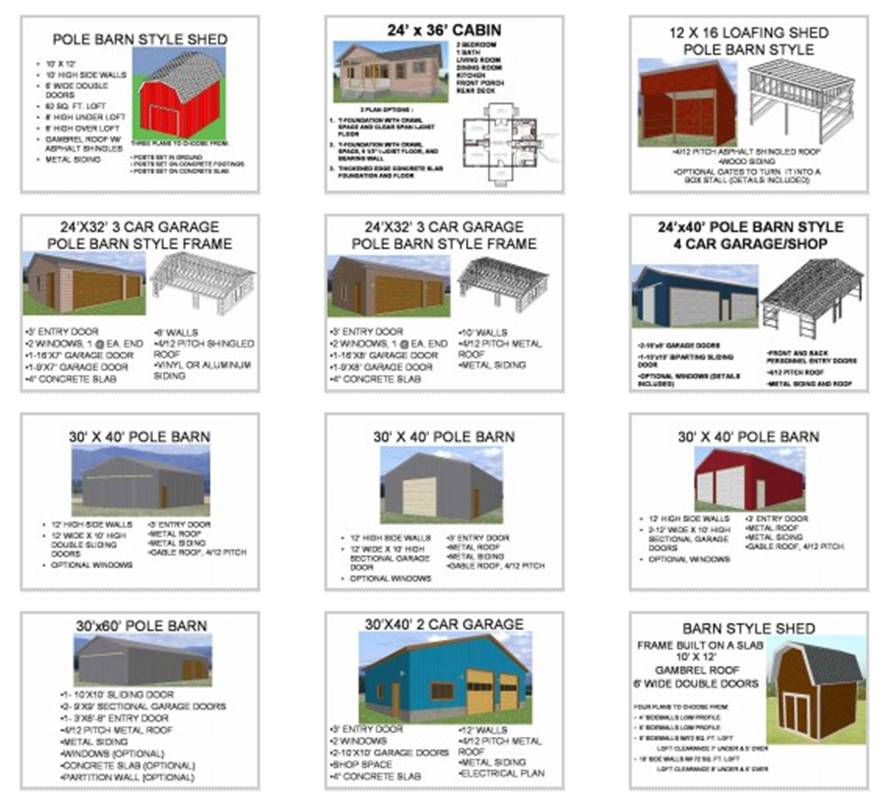 pole barn plans wood shed kits horse barn plans 10 x 16 shed plans 