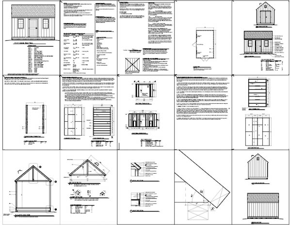 Shed Plans 10 X 14