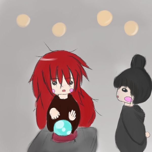 クロノと占いの女の子