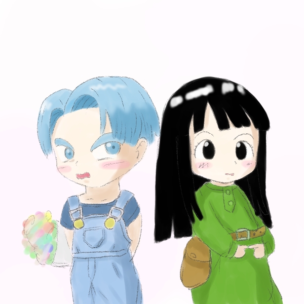 トランクスとマイ