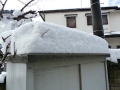 拙宅の積雪