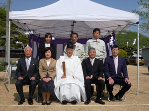 美ノ郷町三成O様邸地鎮祭