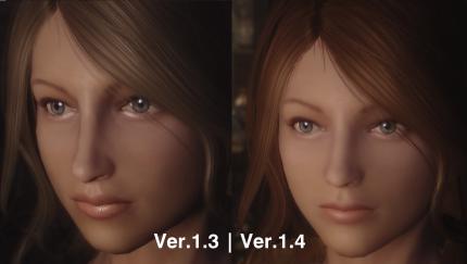 pretty face 1.3 to 1.4