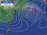 明日の天気図!