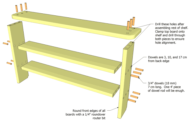 Wood Bookcase Plans Free - Woodworking