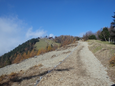 もうすぐ山頂!