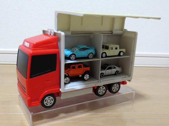 トミカ収納トラック 玩具の備忘録
