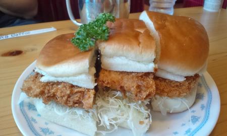味噌カツバーガー