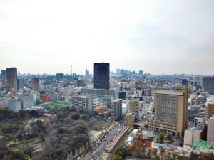 20120228 文京シビックセンター展望ラウンジから
