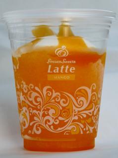 frozen sweets Latte MANGO フローズン スイーツ ラテ マンゴー