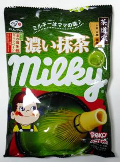 不二家 濃い抹茶 ミルキー