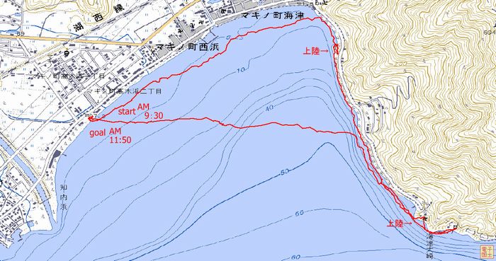 2013琵琶湖お花見カヌー１