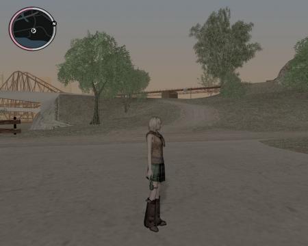 female animation 3 IDLE stance remake