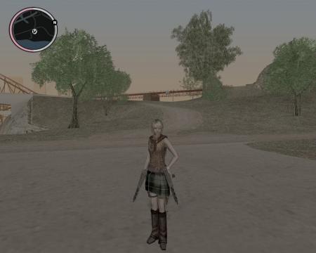 female animation 5 IDLE stance remake