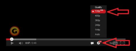 recommended change quality to 720p