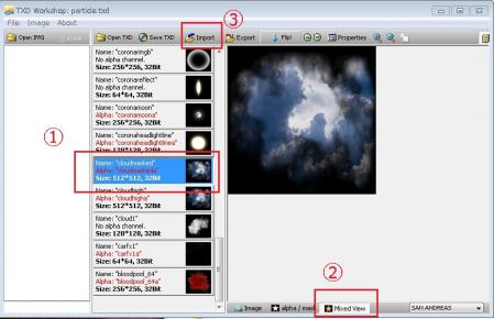to import a PNG file3