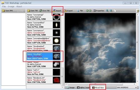 to import a PNG file8