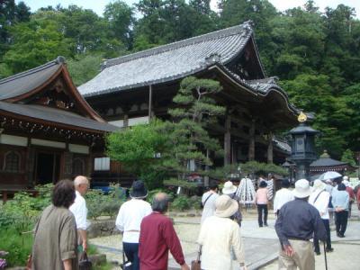 岡寺にて