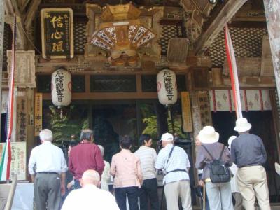 岡寺にて