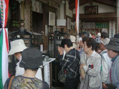 岡寺にて