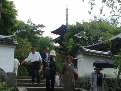 岡寺にて