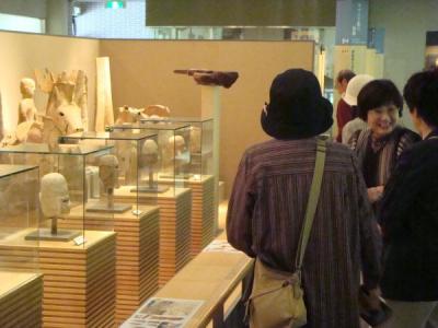 橿原考古学研究所附属博物館にて