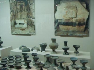 橿原考古学研究所附属博物館にて