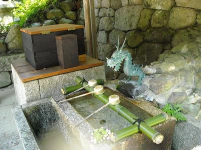 鷺の森神社にて