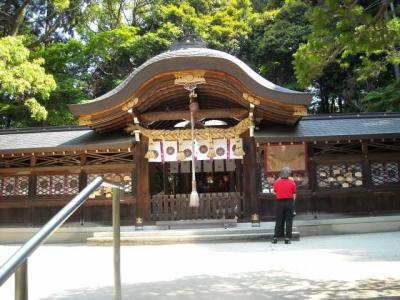 鷺の森神社にて