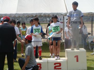 あやべ二王門登山レースにて
