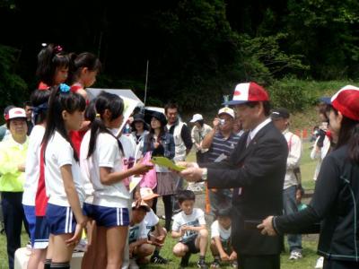 あやべ二王門登山レースにて